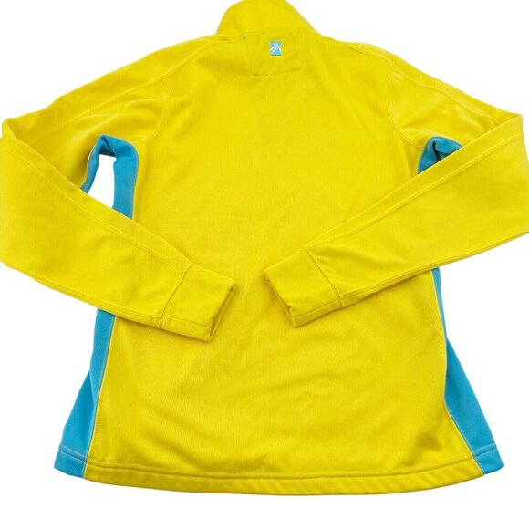 outfitter Trading Co. Women's Medium Breckenridge Co. Pullover Yellow 1/4 zip - Picture 6 of 6